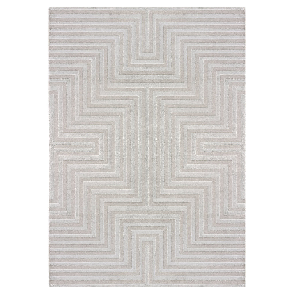 Sahara 1111 grau · Moderner Designerteppich