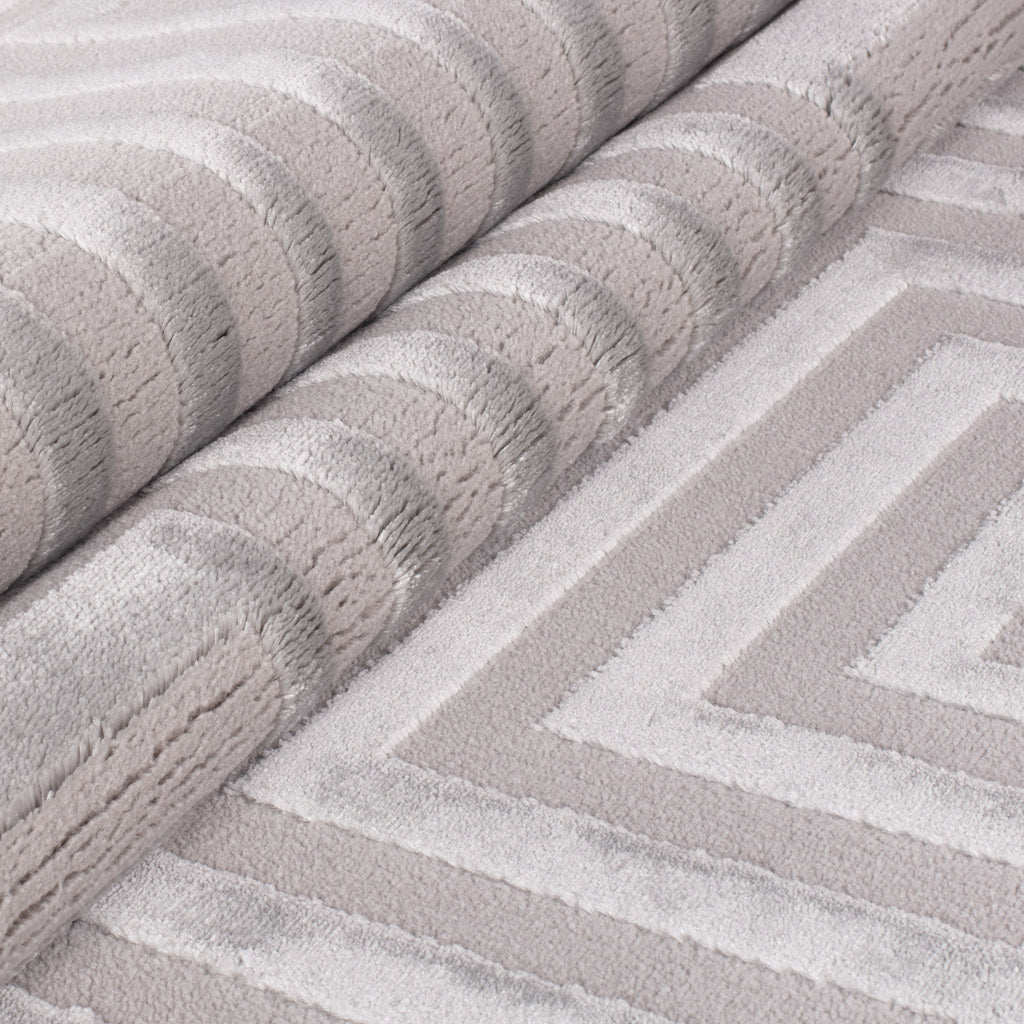 Sahara 1111 grau · Moderner Designerteppich