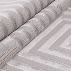 Sahara 1111 grau · Moderner Designerteppich
