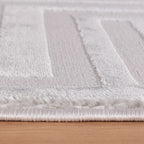 Sahara 1111 grau · Moderner Designerteppich