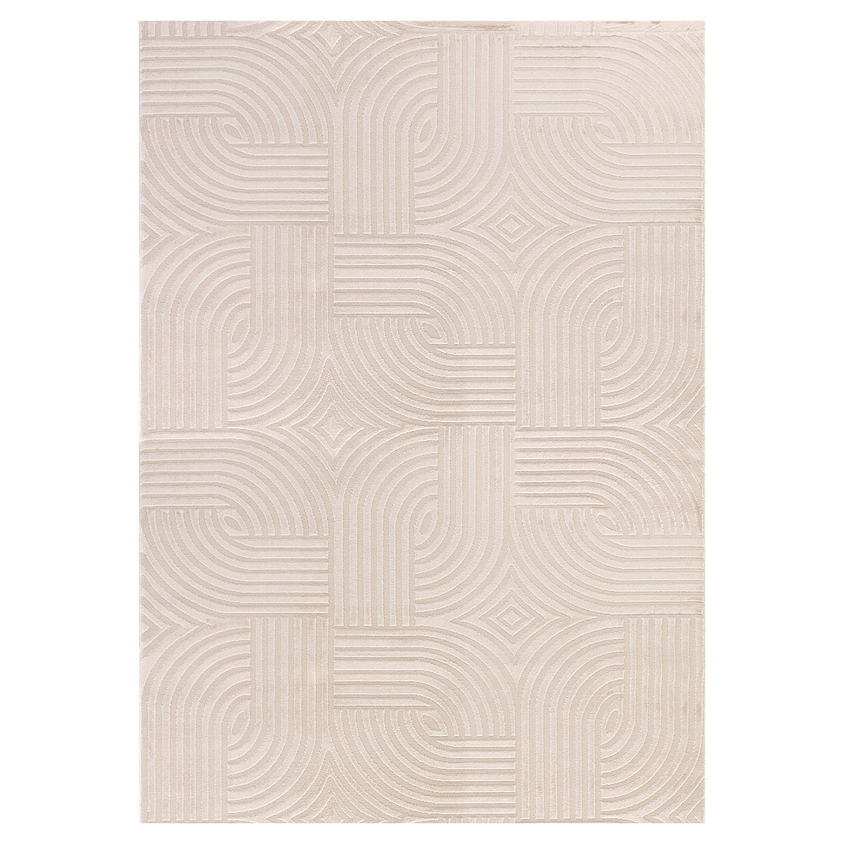 Sahara 1112 beige · Moderner Designerteppich