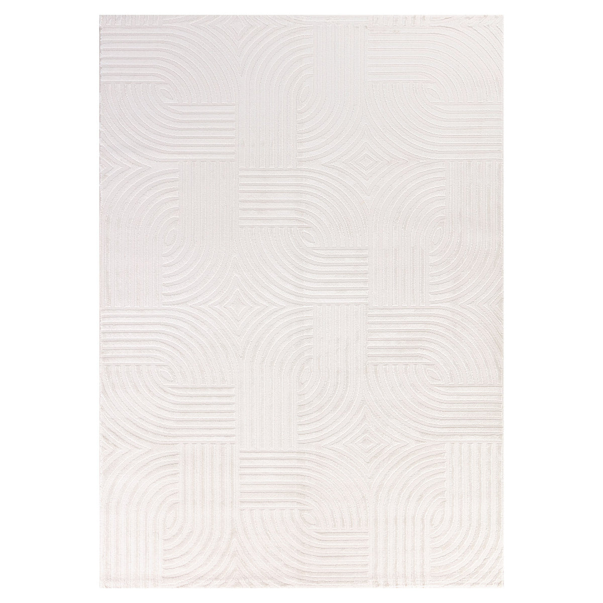 Sahara 1112 creme · Moderner Designerteppich