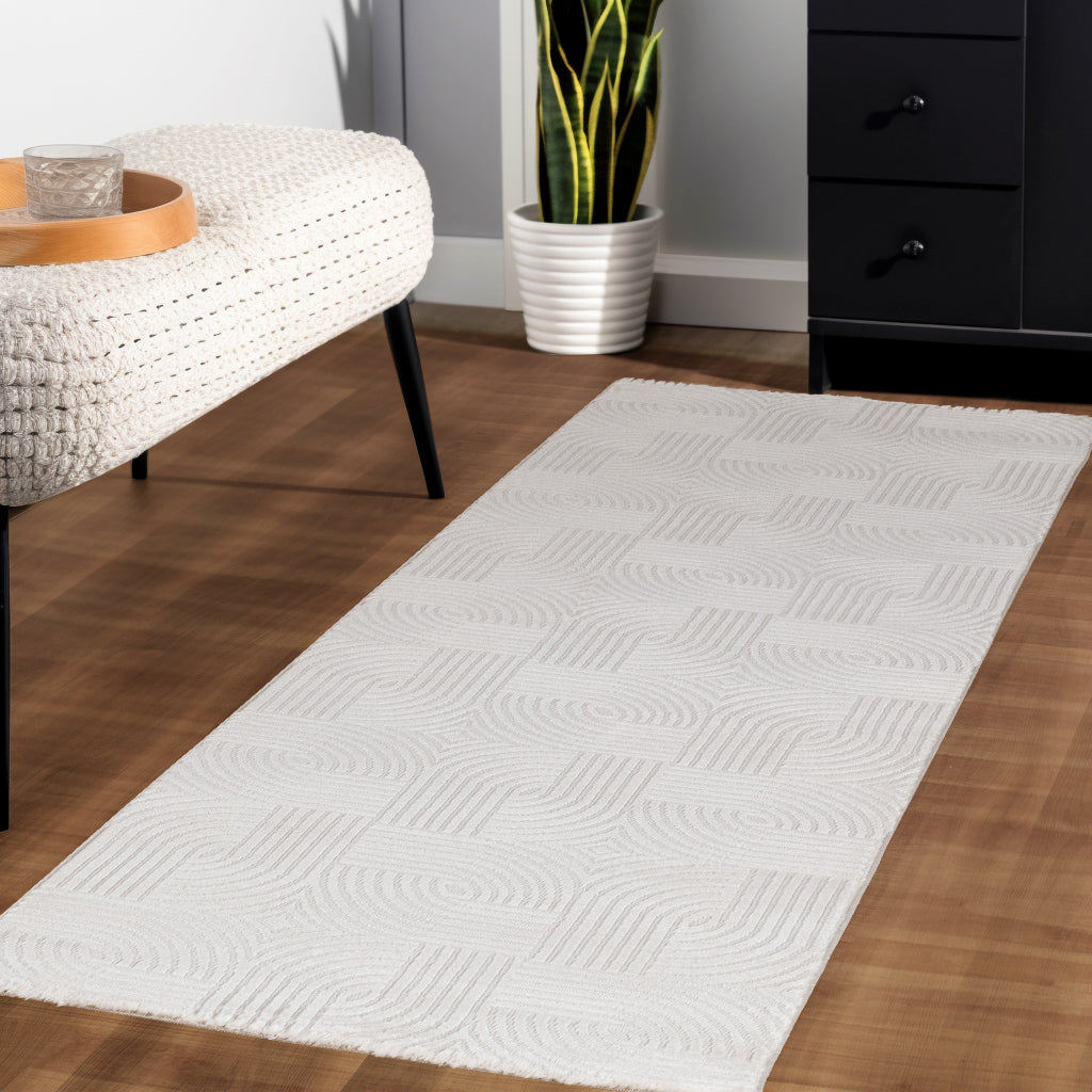 Sahara 1112 creme · Moderner Designerteppich