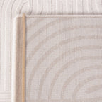 Sahara 1112 creme · Moderner Designerteppich