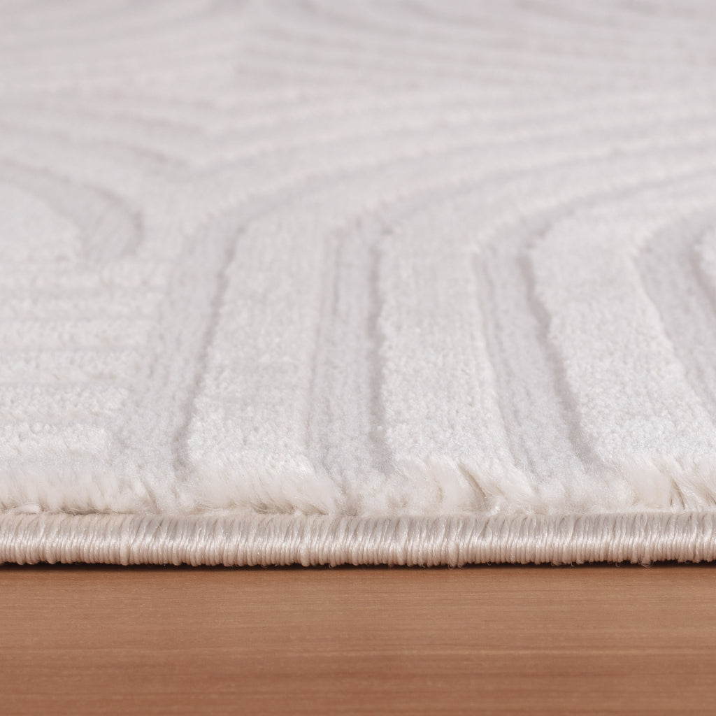 Sahara 1112 creme · Moderner Designerteppich