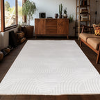Sahara 1113 creme · Moderner Designerteppich