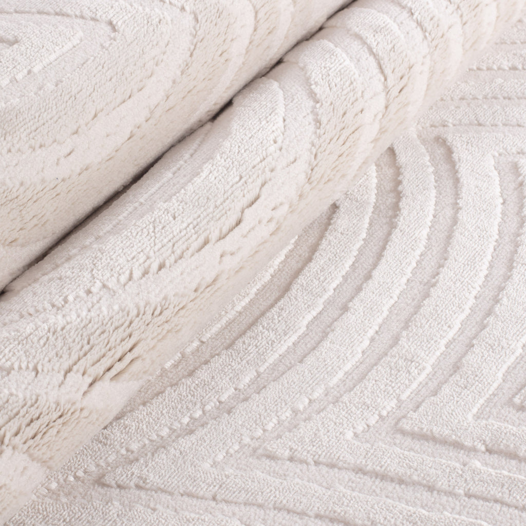 Sahara 1113 creme · Moderner Designerteppich