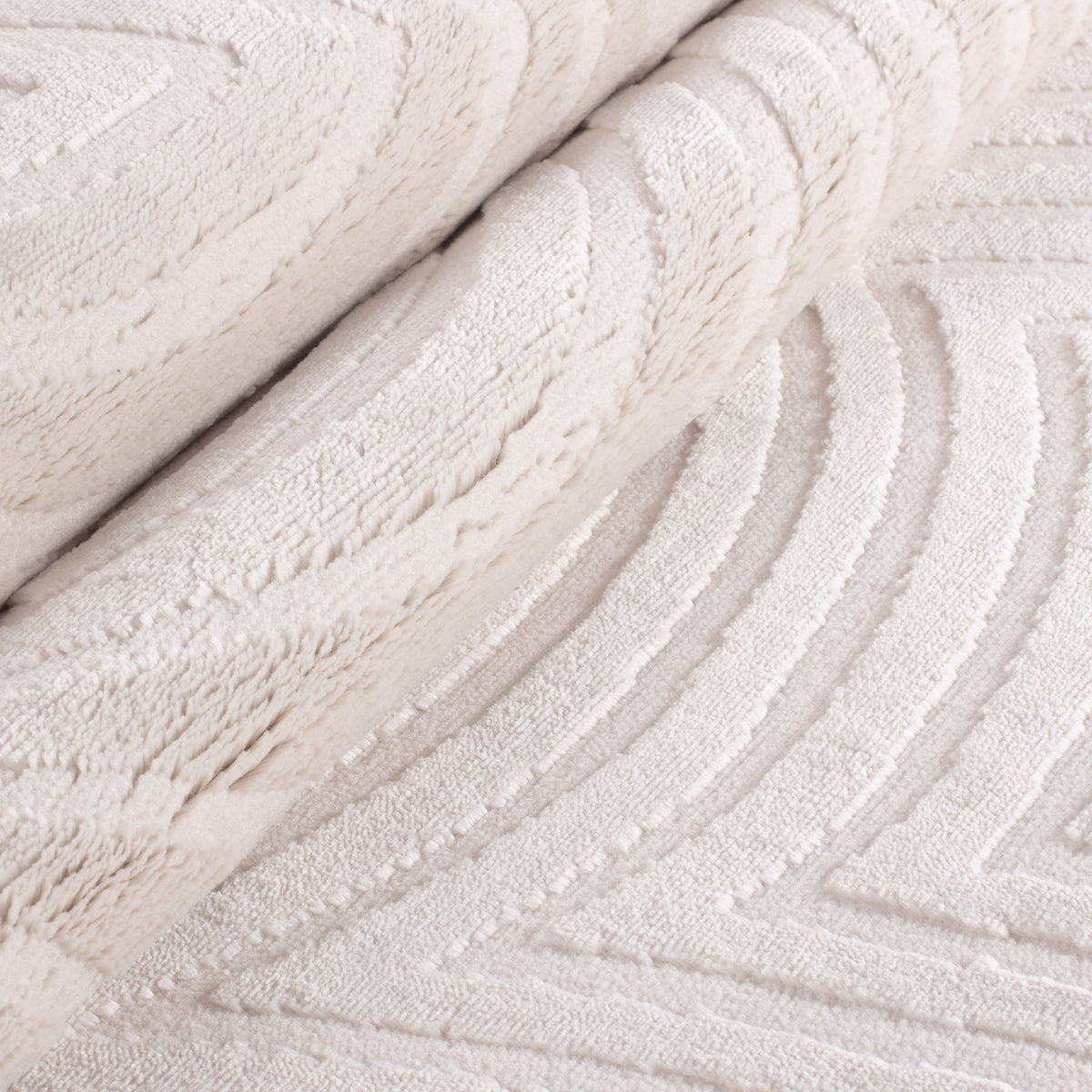Sahara 1113 creme · Moderner Designerteppich