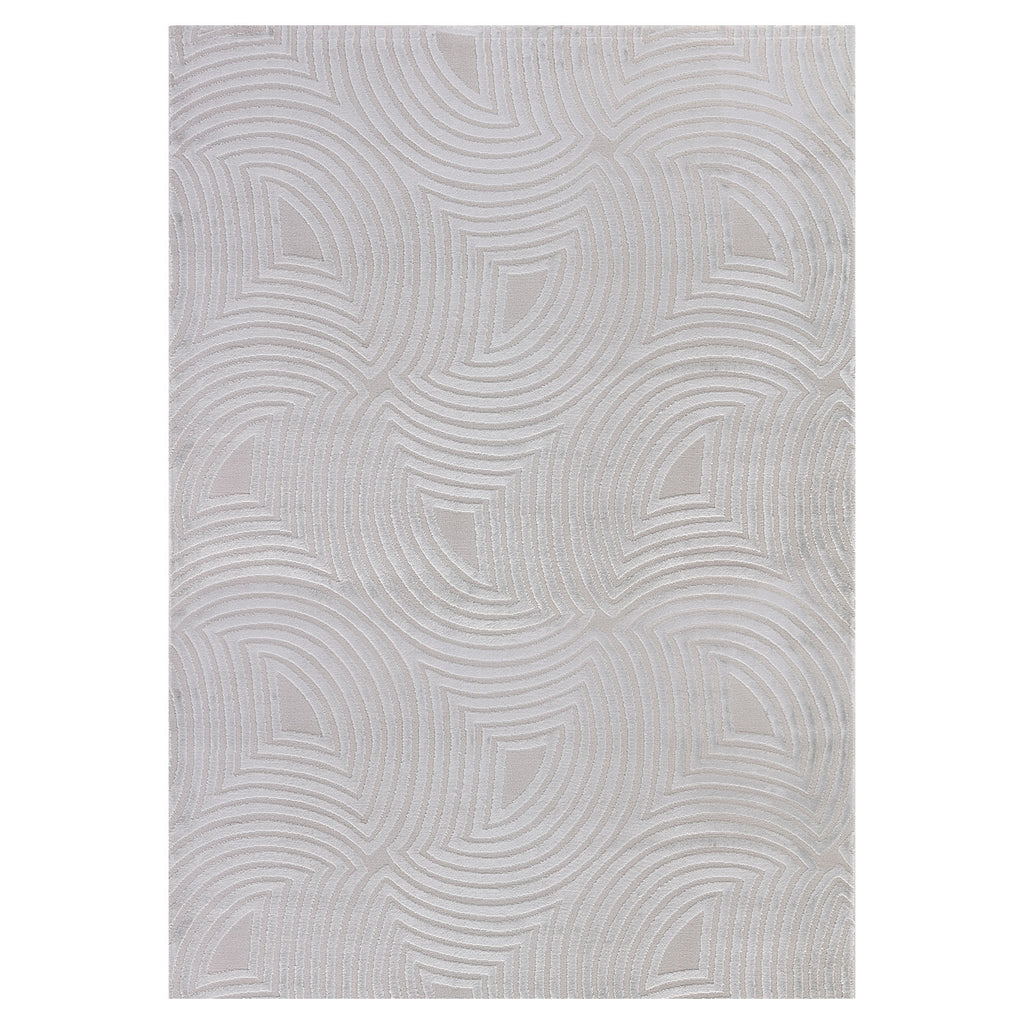 Sahara 1113 grau · Moderner Designerteppich