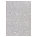 Sahara 1113 grau · Moderner Designerteppich