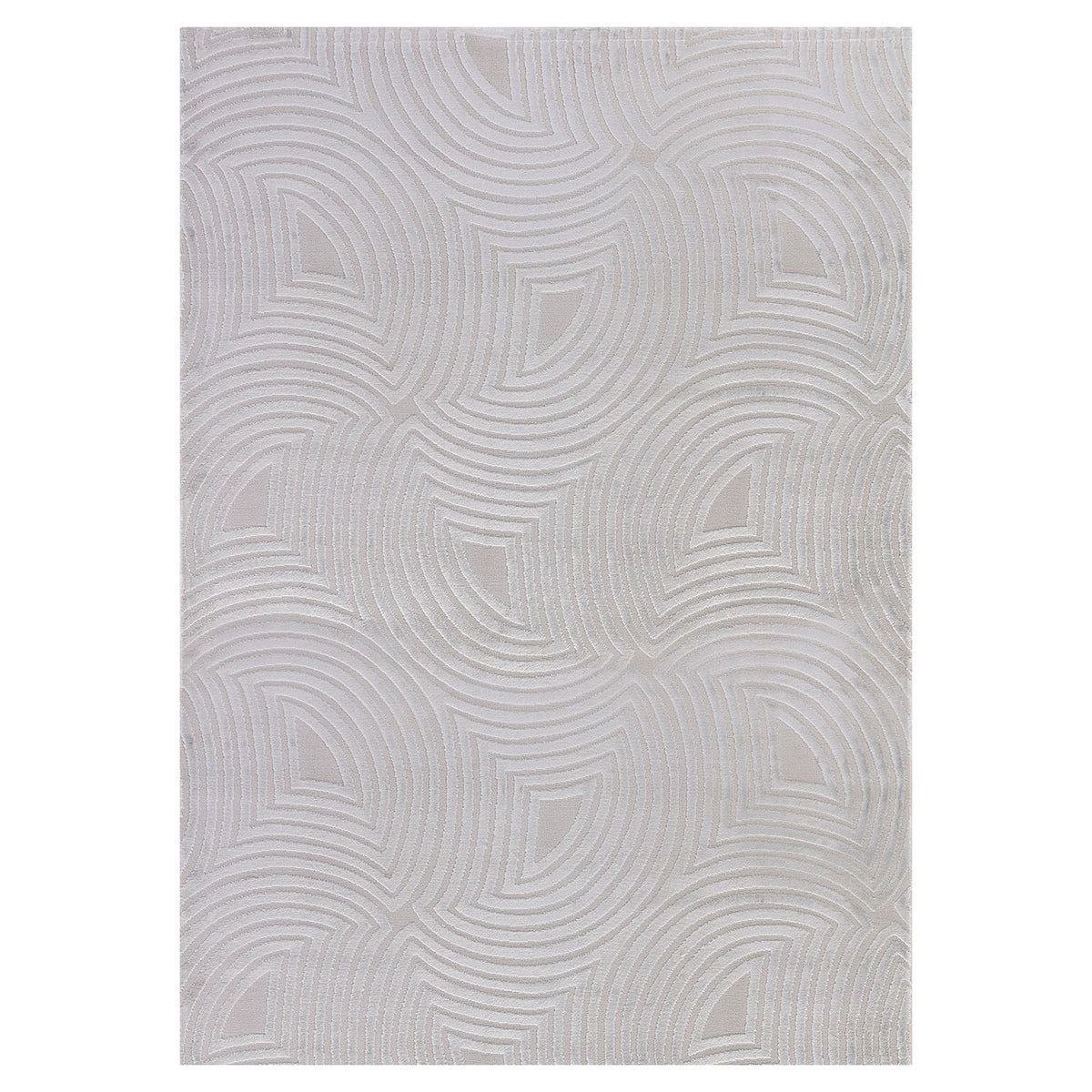 Sahara 1113 grau · Moderner Designerteppich