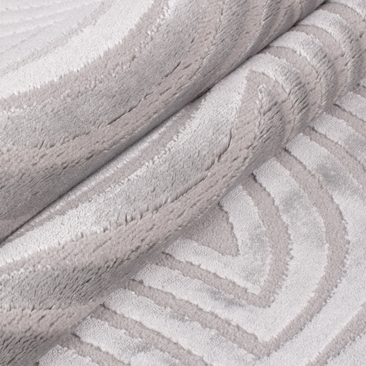 Sahara 1113 grau · Moderner Designerteppich