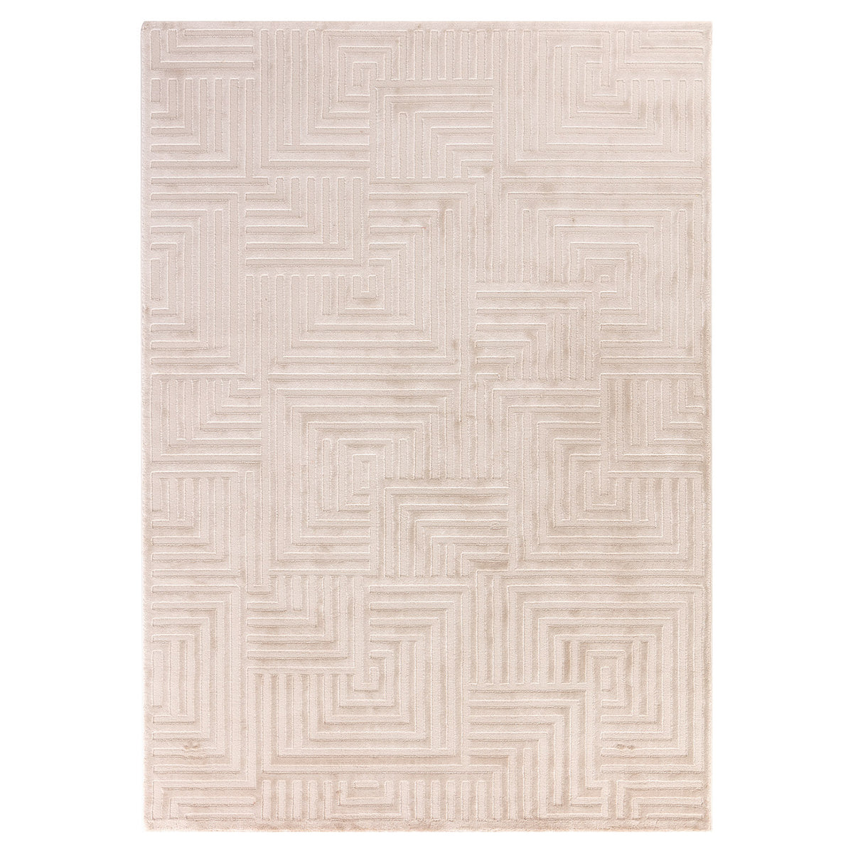 Sahara 1114 beige · Moderner Designerteppich