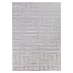 Sahara 1114 grau · Moderner Designerteppich