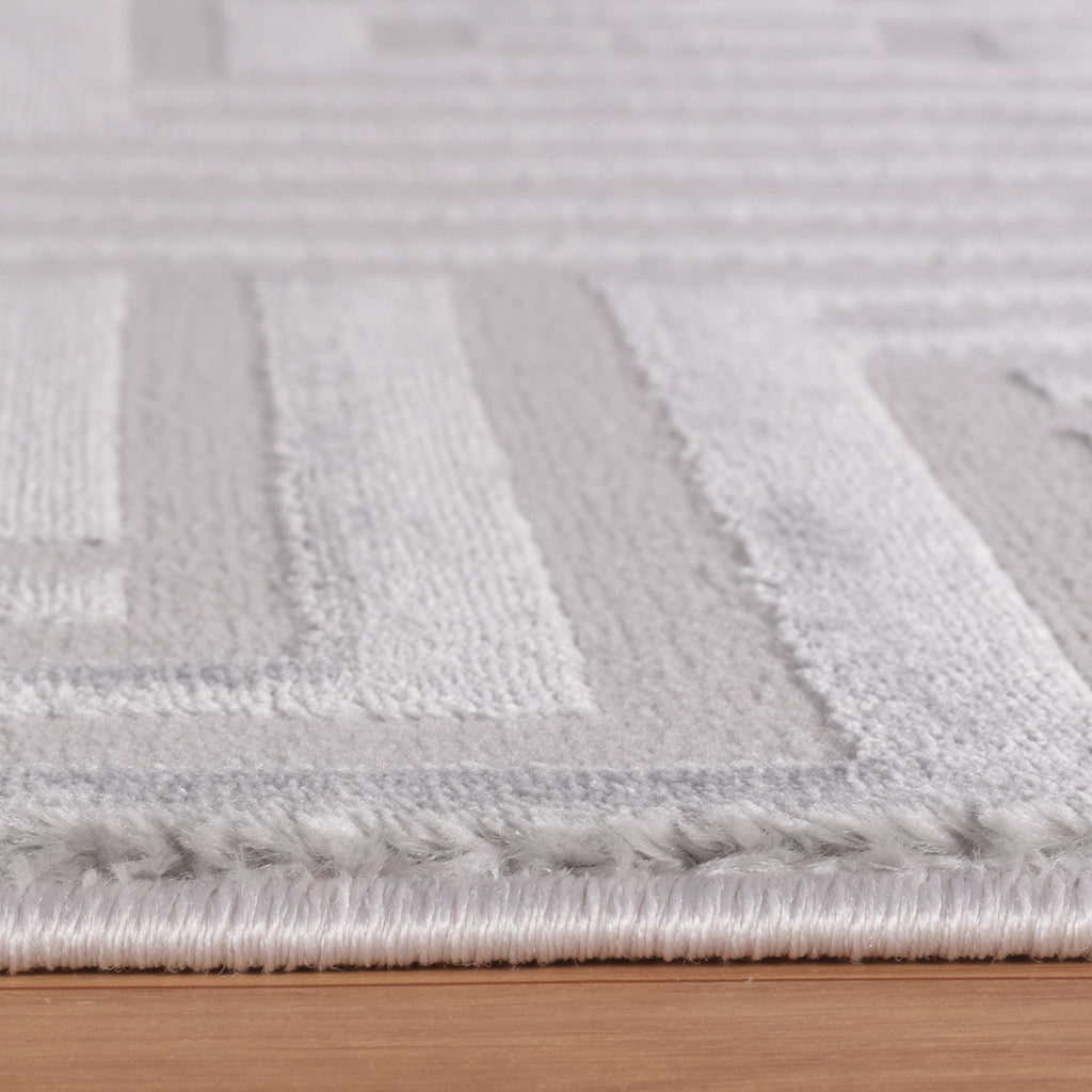Sahara 1114 grau · Moderner Designerteppich