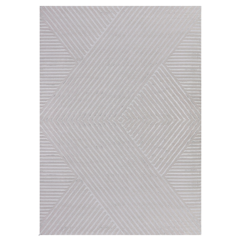 Sahara 1115 grau · Moderner Designerteppich