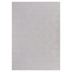 Sahara 1115 grau · Moderner Designerteppich