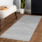 Sahara 1115 grau · Moderner Designerteppich