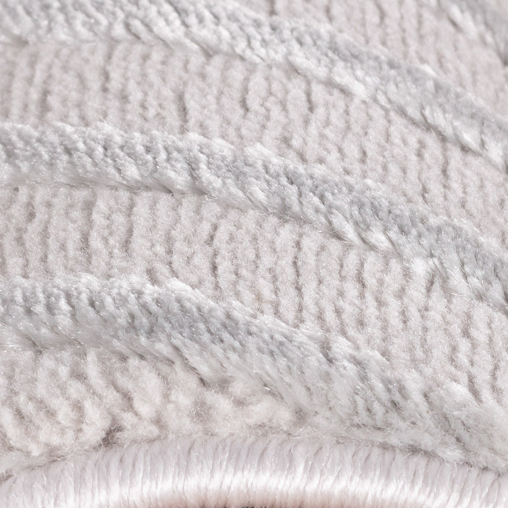 Sahara 1115 grau · Moderner Designerteppich