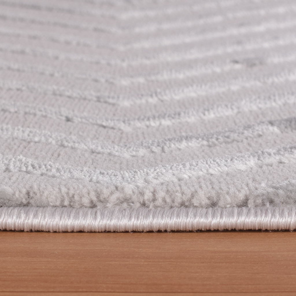 Sahara 1115 grau · Moderner Designerteppich