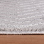 Sahara 1115 grau · Moderner Designerteppich