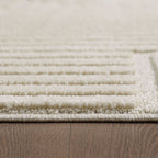 Amy 1121 creme  · Modernes 3D-Reliefdesign