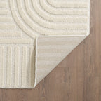 Amy 1121 creme  · Modernes 3D-Reliefdesign