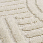 Amy 1121 creme  · Modernes 3D-Reliefdesign