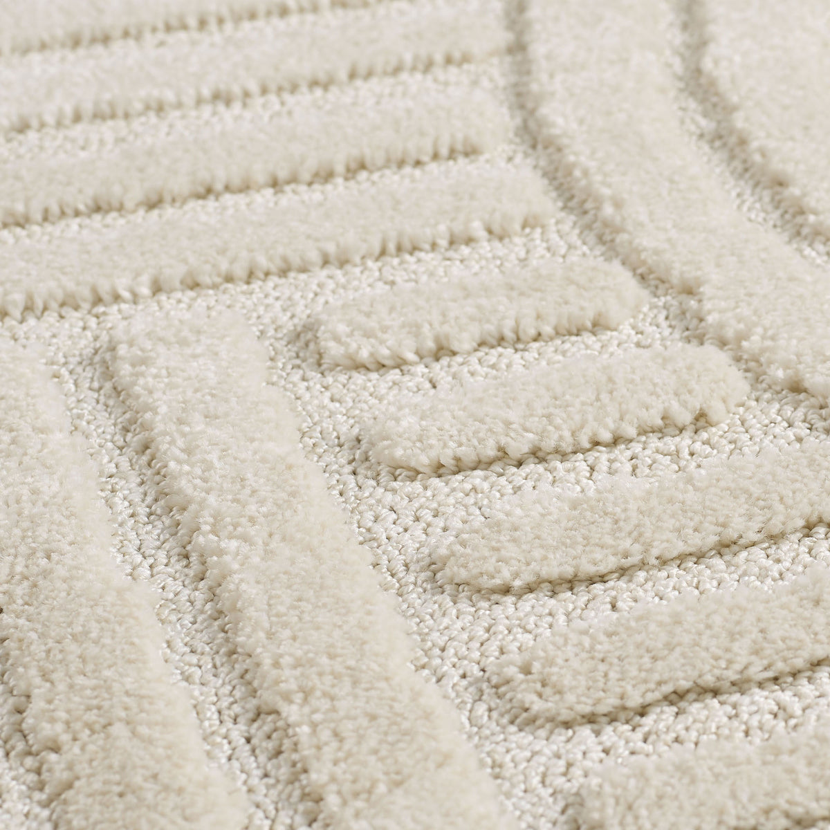 Amy 1121 creme  · Modernes 3D-Reliefdesign