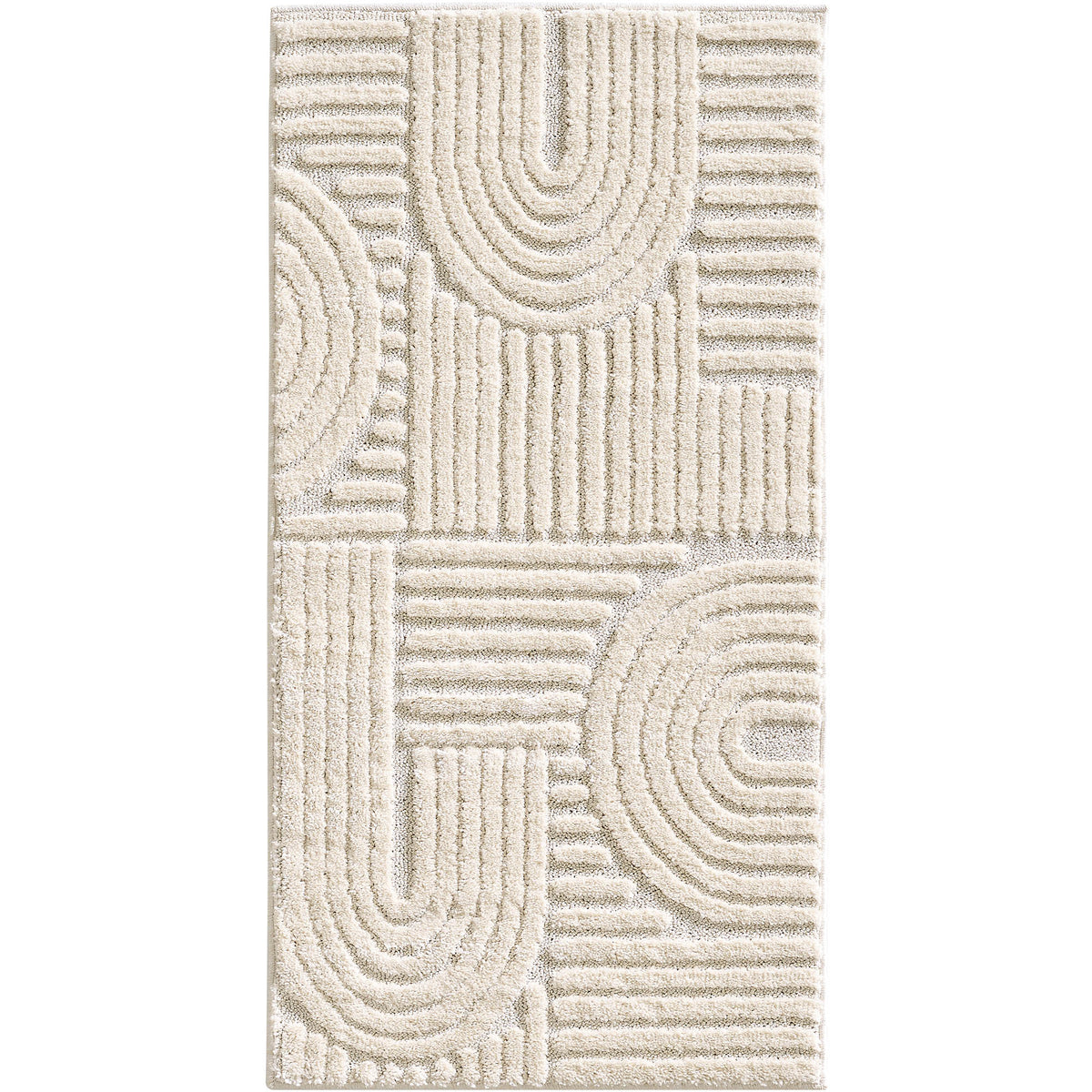 Amy 1121 creme  · Modernes 3D-Reliefdesign