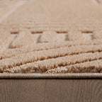 Amy 1121 beige  · Modernes 3D-Reliefdesign