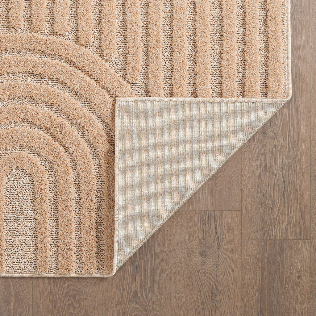 Amy 1121 beige  · Modernes 3D-Reliefdesign