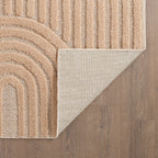 Amy 1121 beige  · Modernes 3D-Reliefdesign