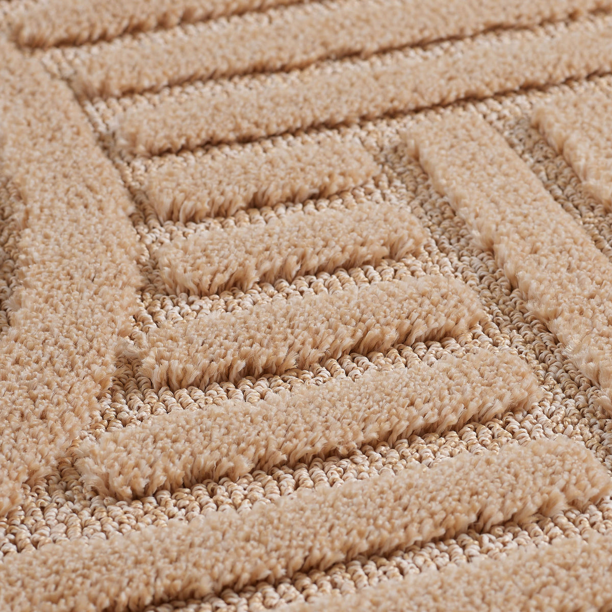 Amy 1121 beige  · Modernes 3D-Reliefdesign