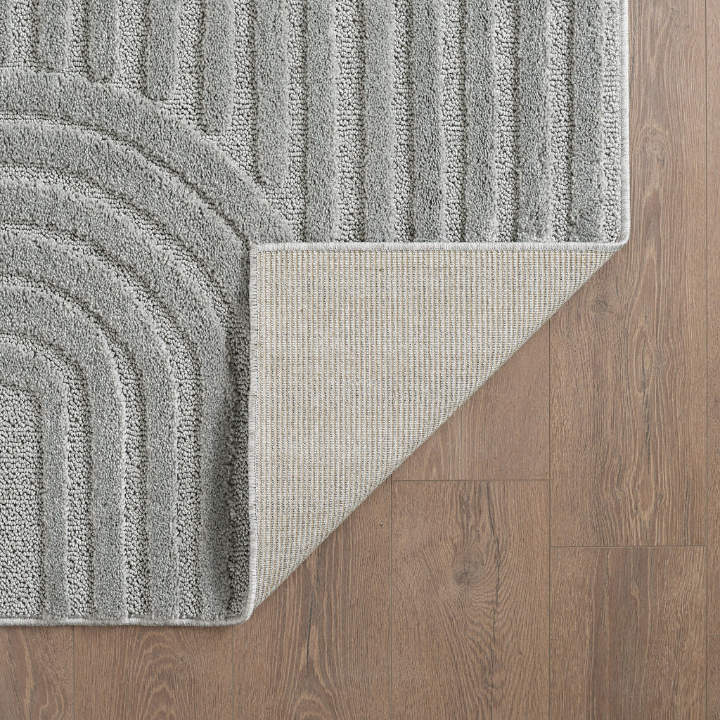 Amy 1121 grau  · Modernes 3D-Reliefdesign