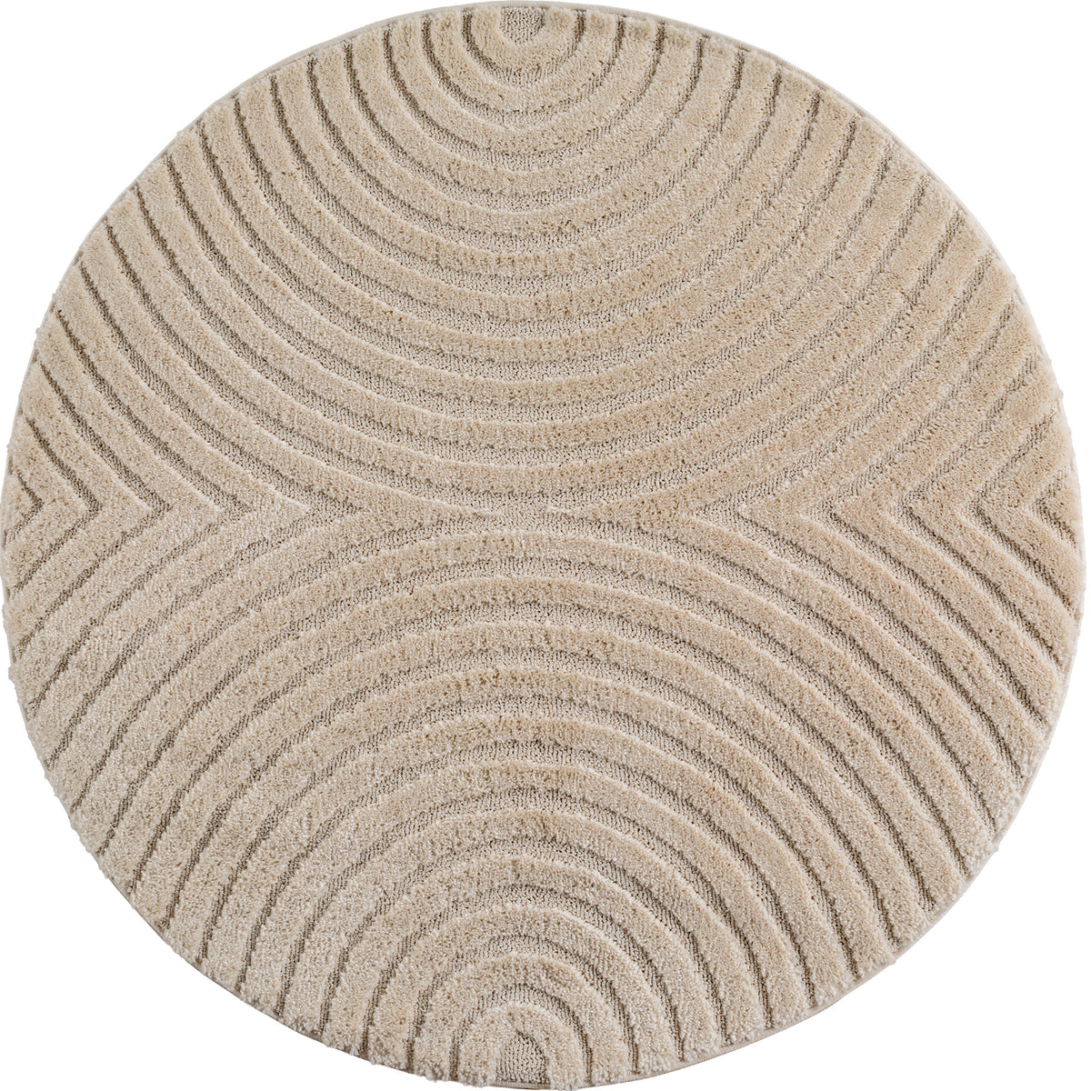 Amy 1122 beige  · Modernes 3D-Reliefdesign