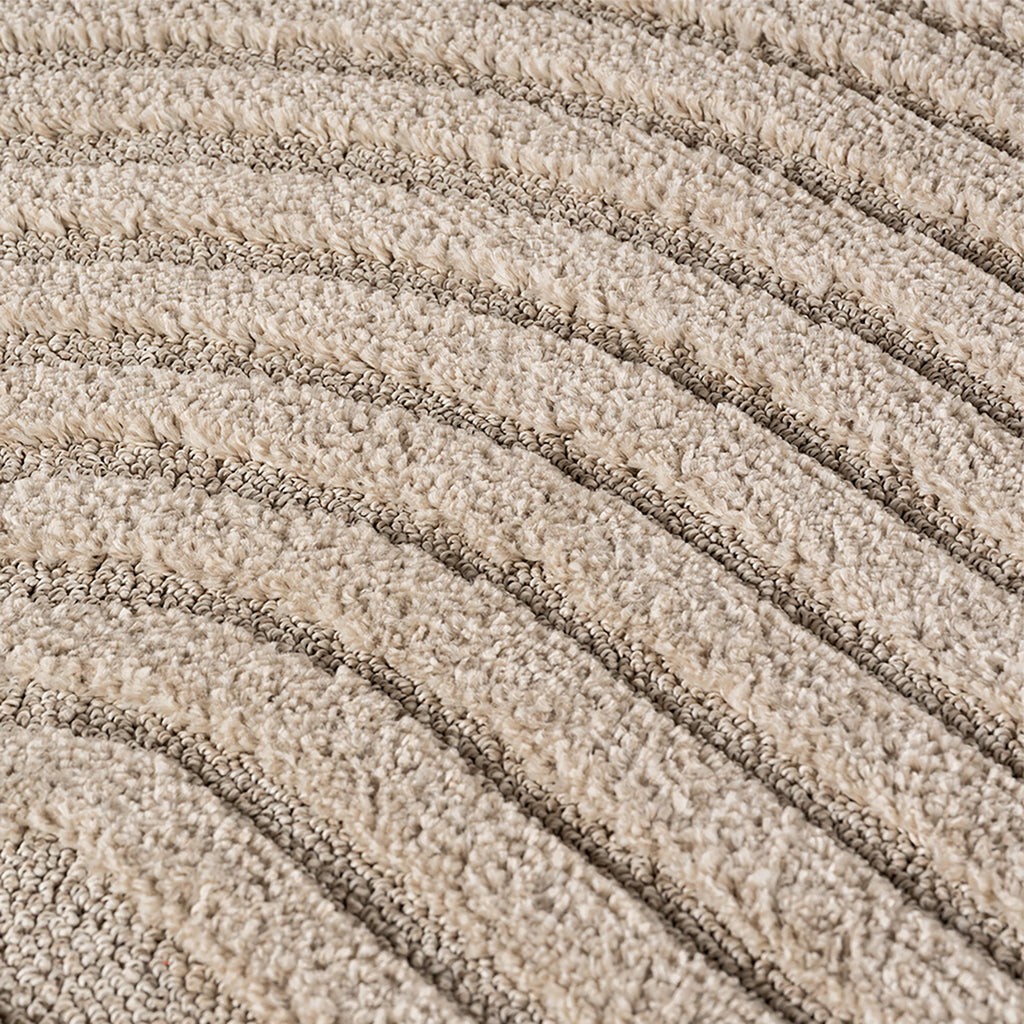Amy 1122 beige  · Modernes 3D-Reliefdesign