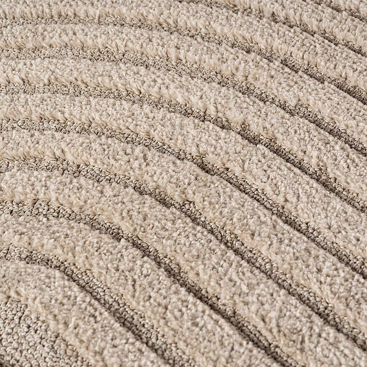 Amy 1122 beige  · Modernes 3D-Reliefdesign