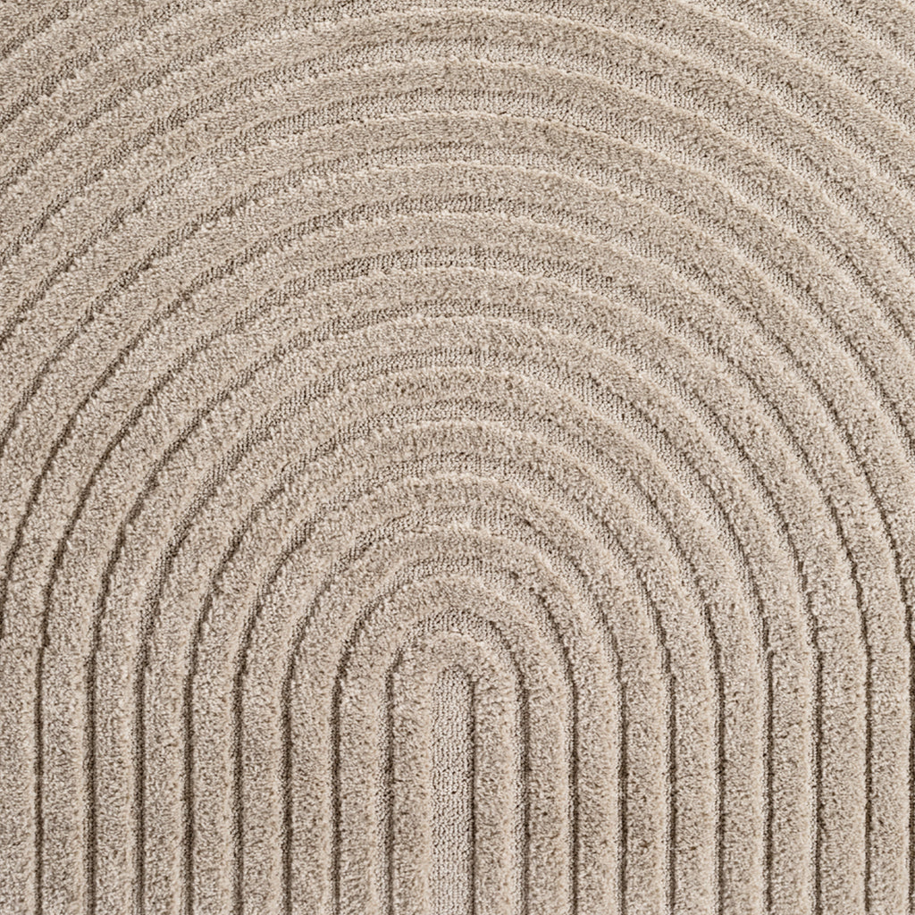 Amy 1122 beige  · Modernes 3D-Reliefdesign