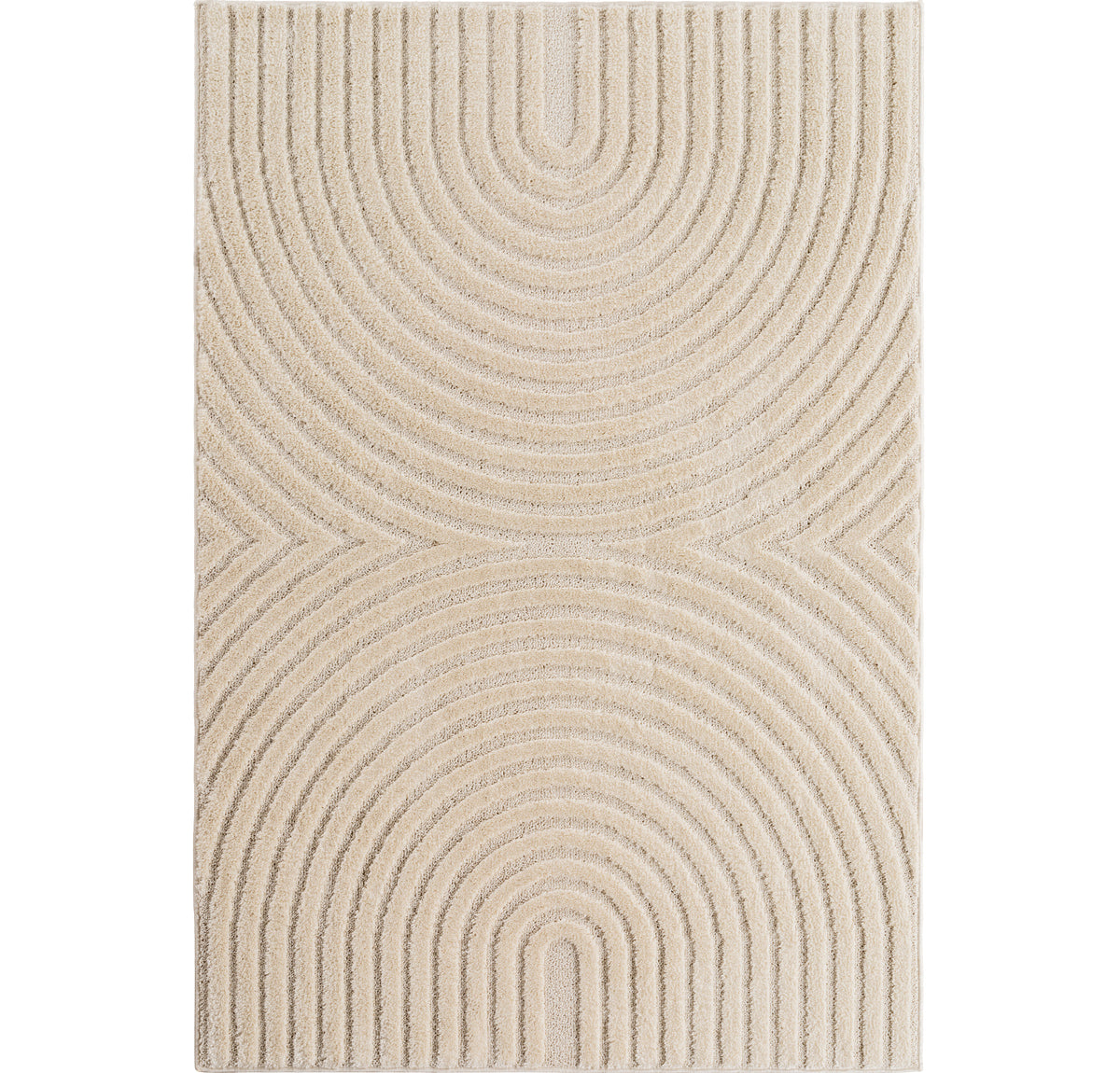 Amy 1122 creme  · Modernes 3D-Reliefdesign