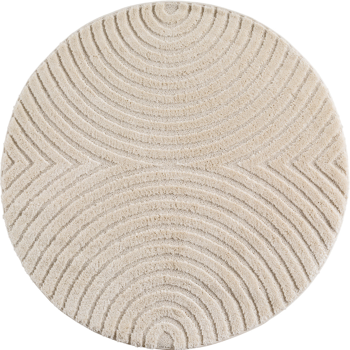 Amy 1122 creme  · Modernes 3D-Reliefdesign