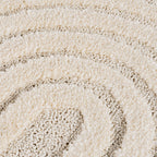 Amy 1122 creme  · Modernes 3D-Reliefdesign