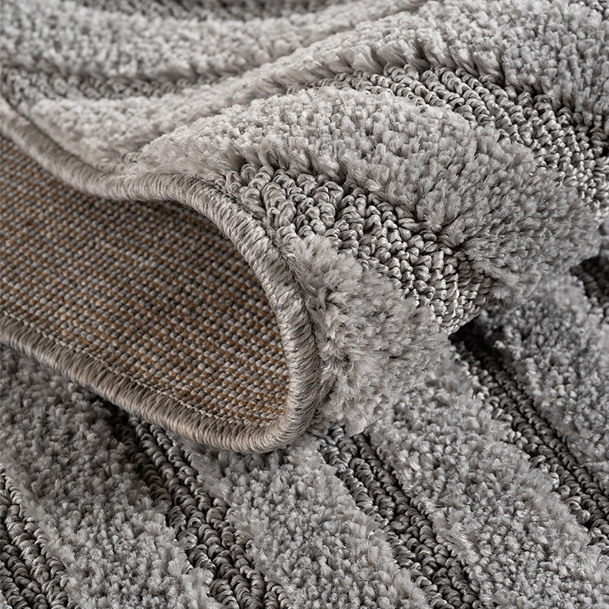Amy 1122 grau  · Modernes 3D-Reliefdesign