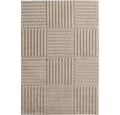 Amy 1123 beige  · Modernes geometrisches 3D-Reliefdesign