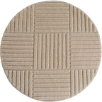 Amy 1123 beige  · Modernes geometrisches 3D-Reliefdesign