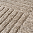Amy 1123 beige  · Modernes geometrisches 3D-Reliefdesign