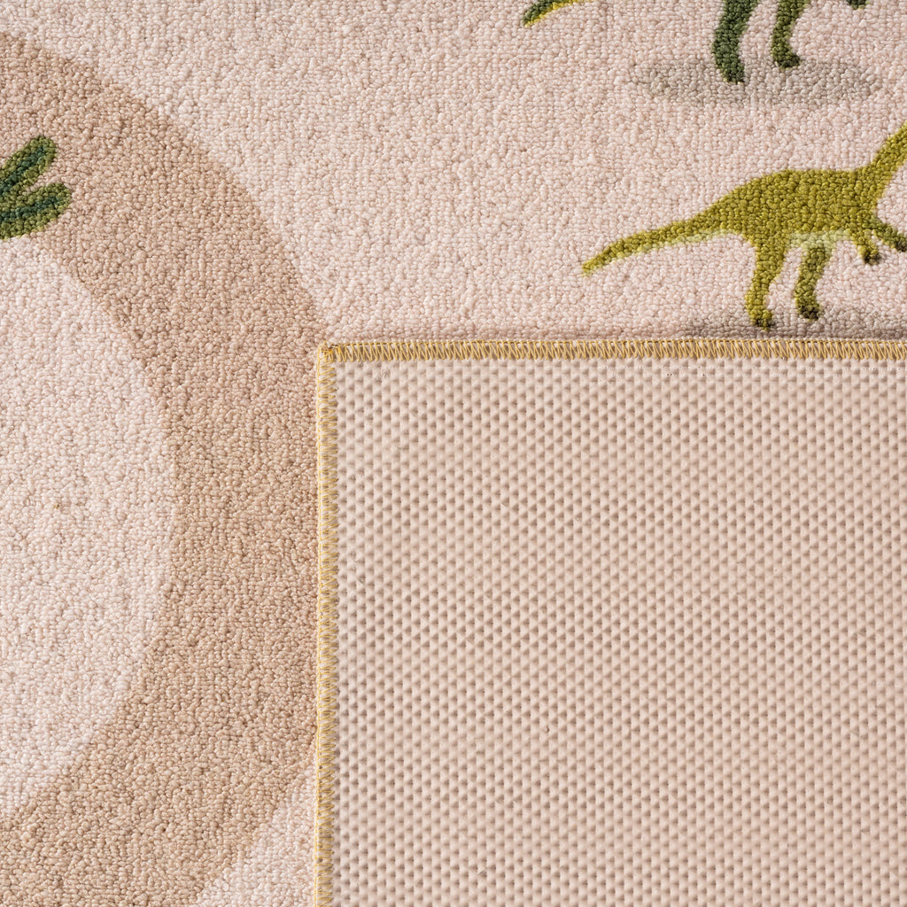 Mila Kids 1131 beige · Kinderteppich Dino Abenteuer
