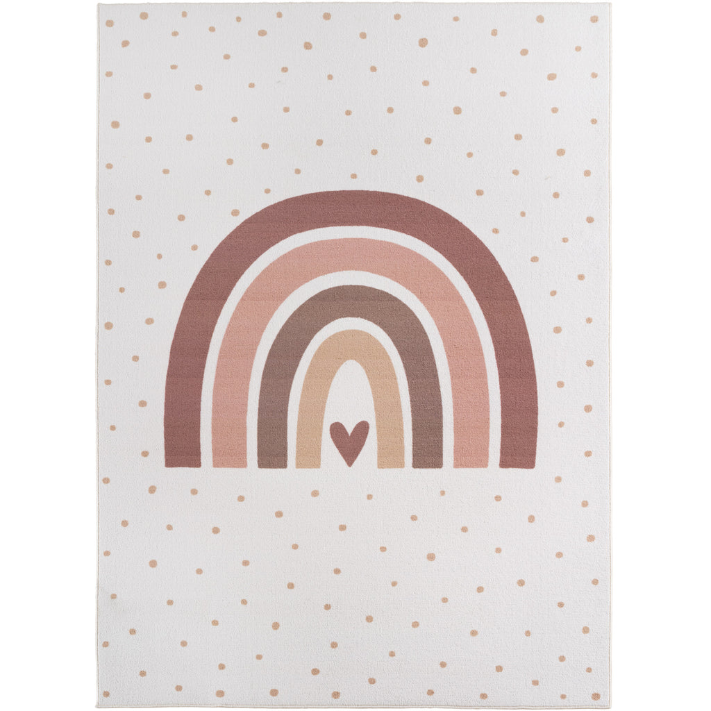 Mila Kids 1132 creme · Kinderteppich Little Rainbow