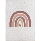 Mila Kids 1132 creme · Kinderteppich Little Rainbow