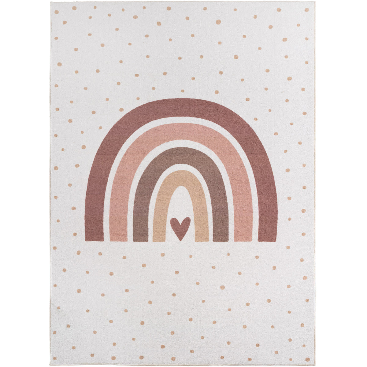 Mila Kids 1132 creme · Kinderteppich Little Rainbow